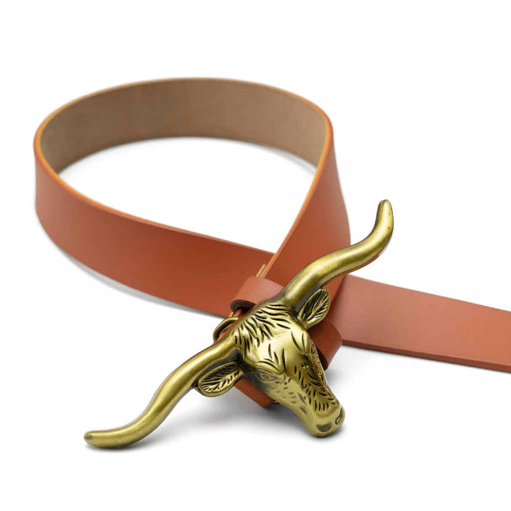 Signature Longhorn Western Belt for Women - Texas Sun Western Wear
