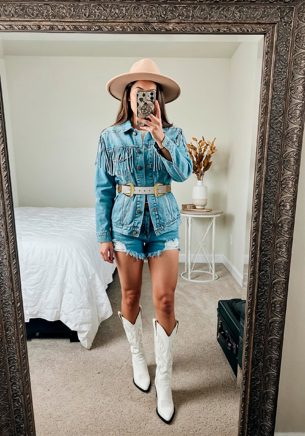 Double Buckle Western Waist Belt for Women - Texas Sun Western Wear